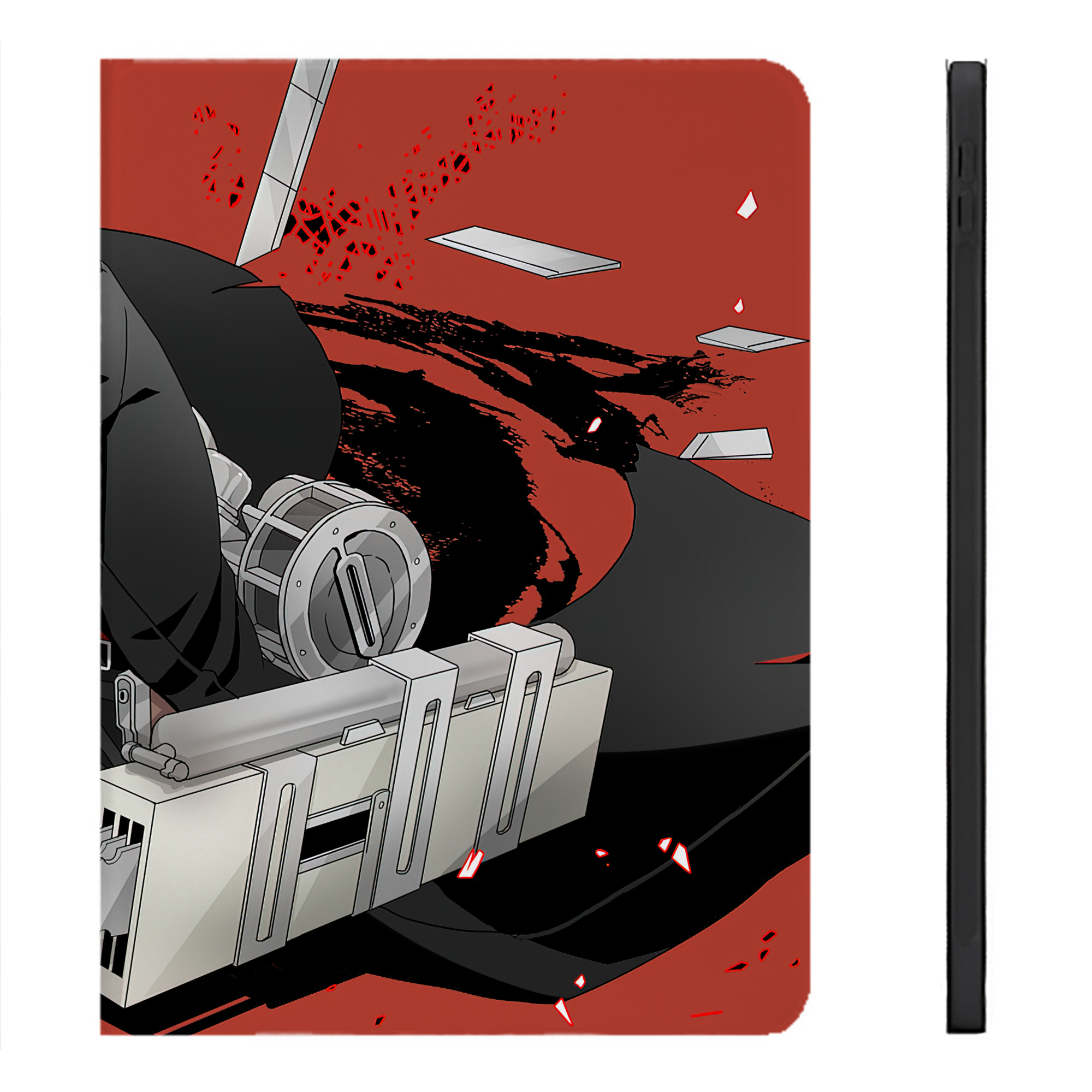 （画像用） 進撃の巨人 Attack on Titan IPadケース ペンホルダー付き ブックスタイルデザイン